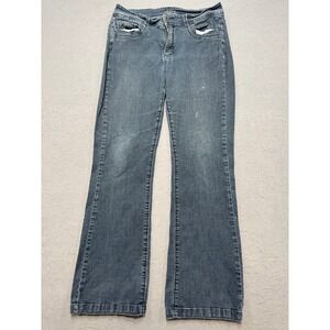 Y2K Riders By Lee Jeans Women's 14/32 Blue Denim Medium Wash Bootcut Relaxed Fit